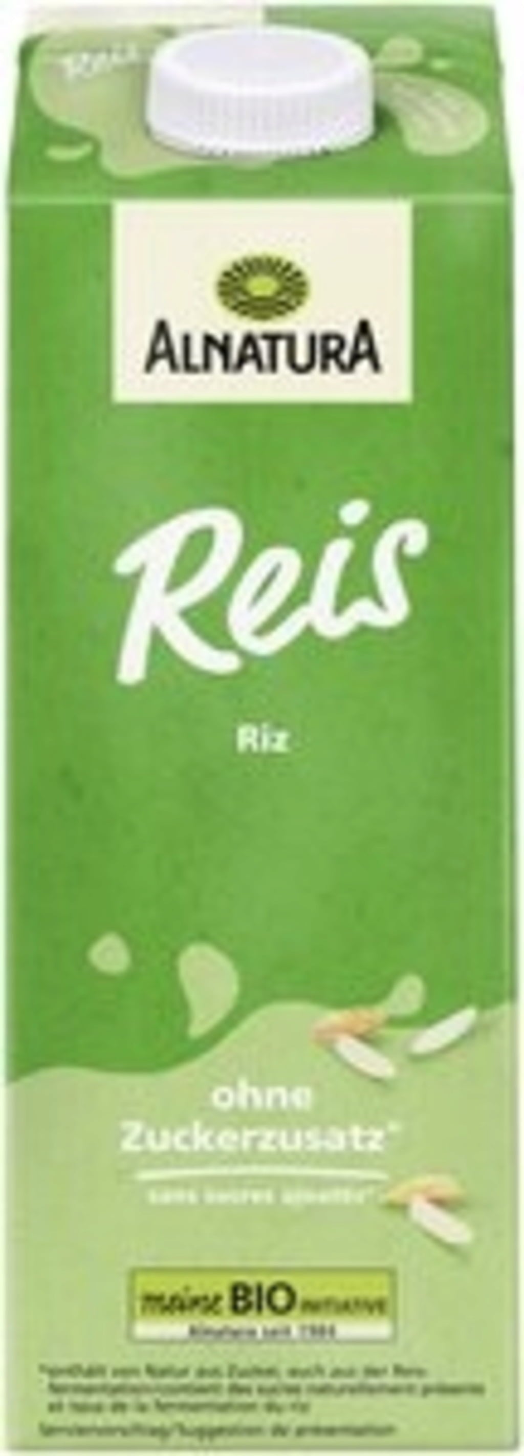 Alnatura Boisson au Riz Bio - Nature - 1 l