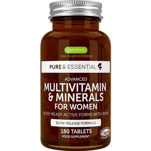 Pure & Essential Advanced Multivitamin & Minerals - 180 tablets