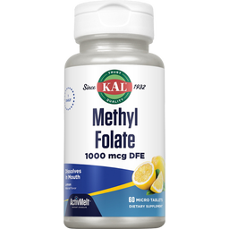 KAL Methylfolate 1000 mcg DFE - 60 lozenges