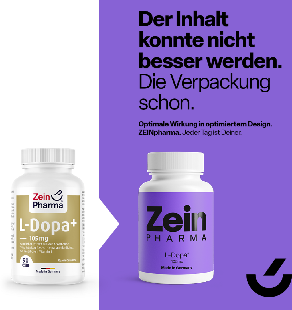 ZeinPharma L-Dopa Plus 105mg - 90 Capsules