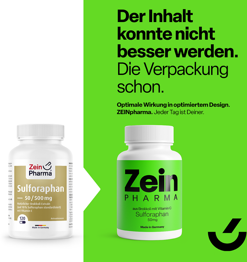 ZeinPharma Sulforafaan 500mg - 120 Capsules
