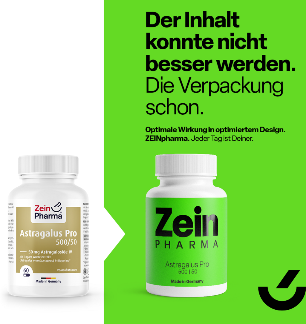 ZeinPharma Astragalus Pro 500/50 - 60 Capsules