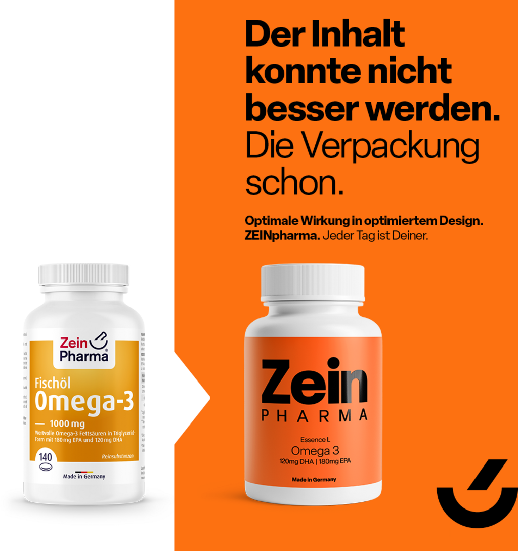 ZeinPharma Omega-3 1000 mg - 140 softgels