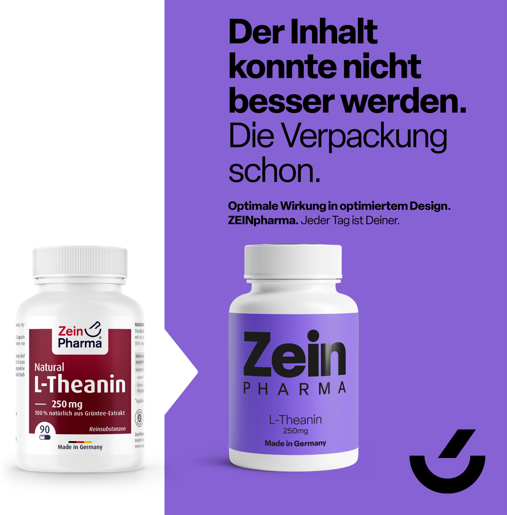 ZeinPharma L-Theanine 250 mg - 90 capsules