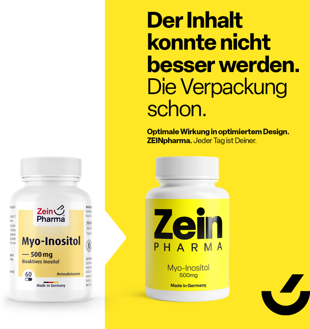 ZeinPharma Myo-Inositol 500 mg - 60 veg. kapszula
