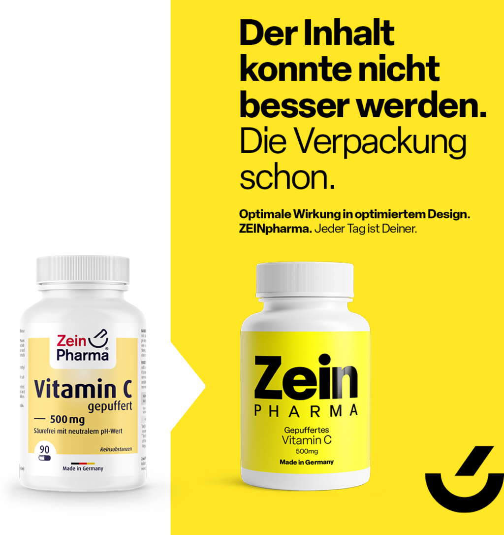 ZeinPharma Buffered Vitamin C 500mg - 90 capsules