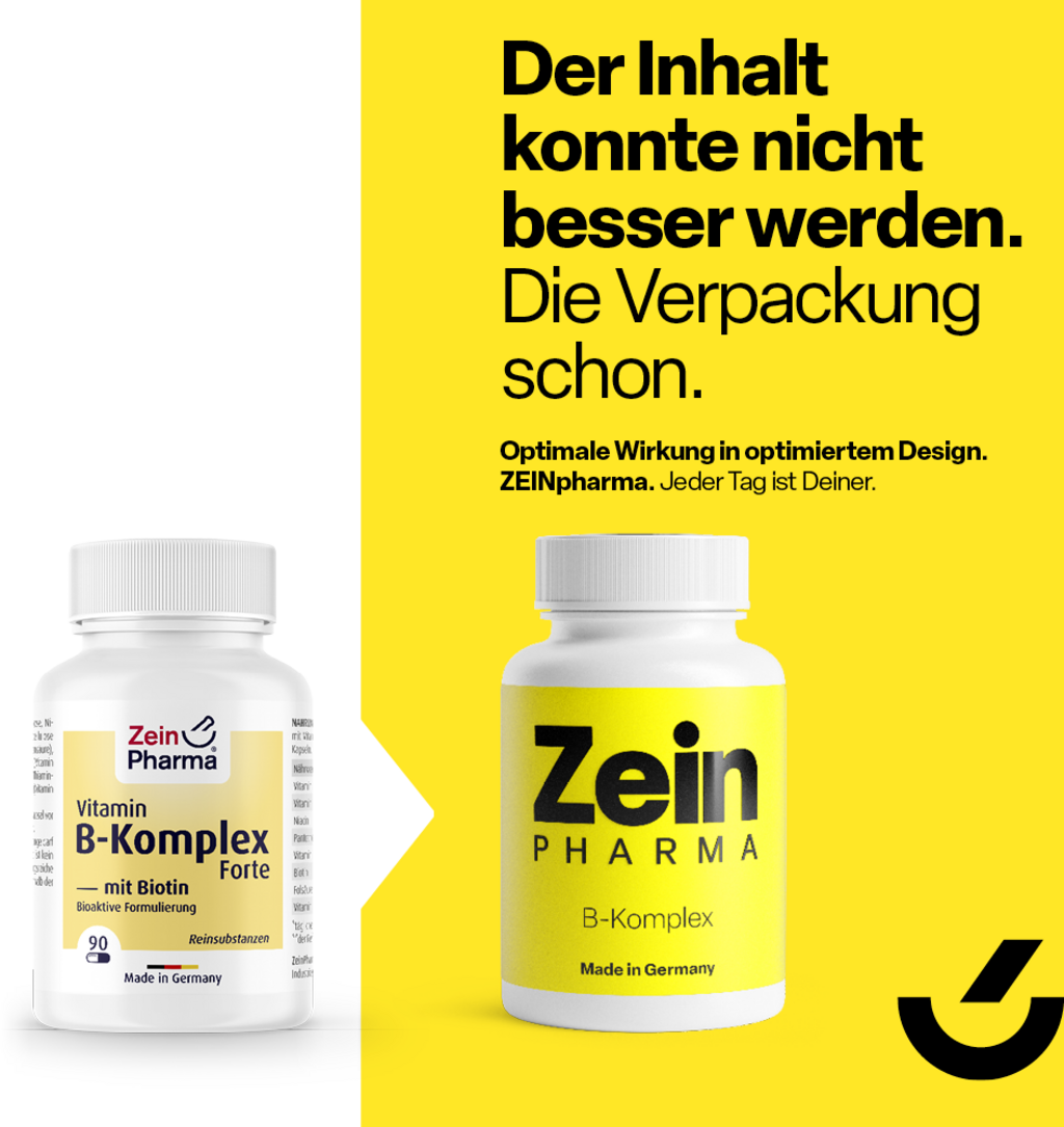 ZeinPharma Vitamina B Complexo Forte - 90 Cápsulas