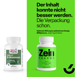 ZeinPharma Natural D-mannóz 500 mg - 60 kapszula