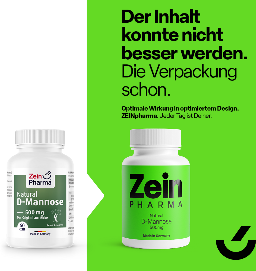 ZeinPharma D-Mannosio Naturale 500 mg - 60 capsule