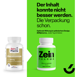 ZeinPharma Glukomannan 500 mg - 90 Kapslar