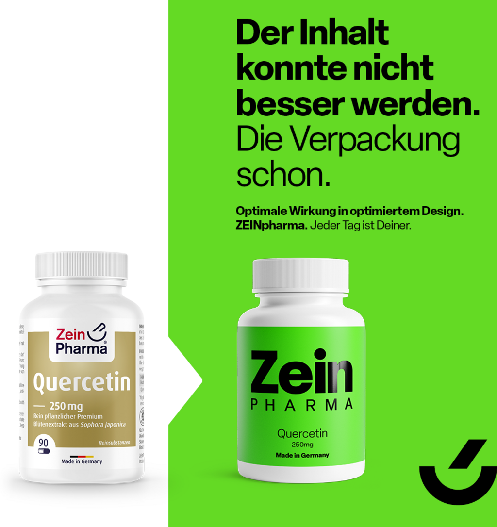 ZeinPharma Quercetin 250 mg - 90 Kapseln