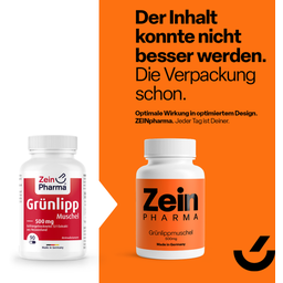 ZeinPharma Green-Lipped Mussel 500 mg - 90 veg. capsules
