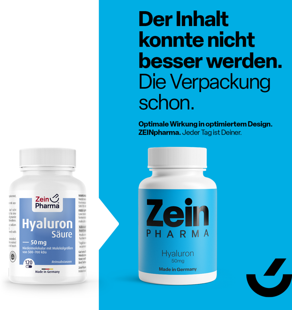 ZeinPharma Kyselina hyalurónová 50 mg - 120 kapsúl
