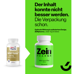 ZeinPharma Wild Yams Plus 500 mg - 120 veg. capsules