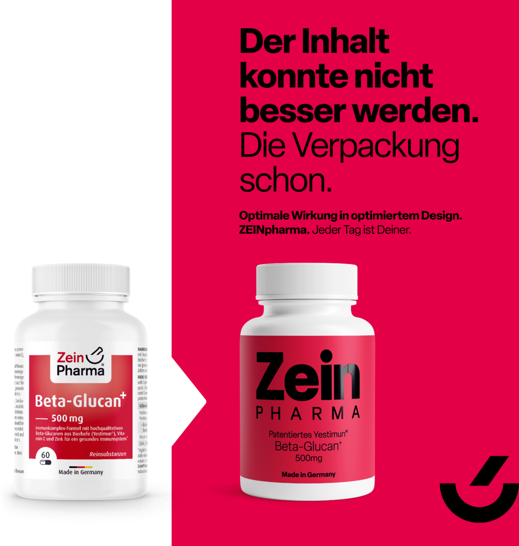 ZeinPharma Bêta-Glucane+ 500 mg - 60 gélules