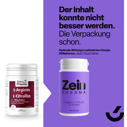 ZeinPharma L-arginin + L-citrulin u prahu - 180 g