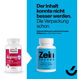ZeinPharma Vascorin® Arginine+ 750mg - 120 Vegetarische Capsules