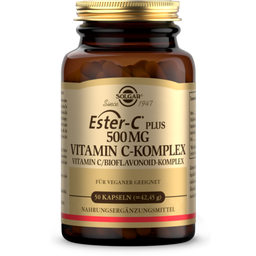 SOLGAR Ester-C® Plus 500 mg Vitamin C-Complex - 50 capsules