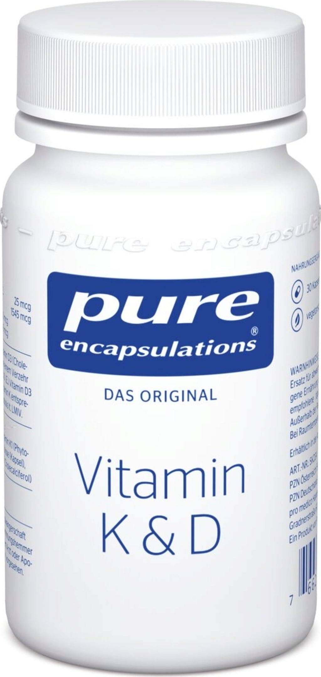 pure encapsulations K- és D-vitamin