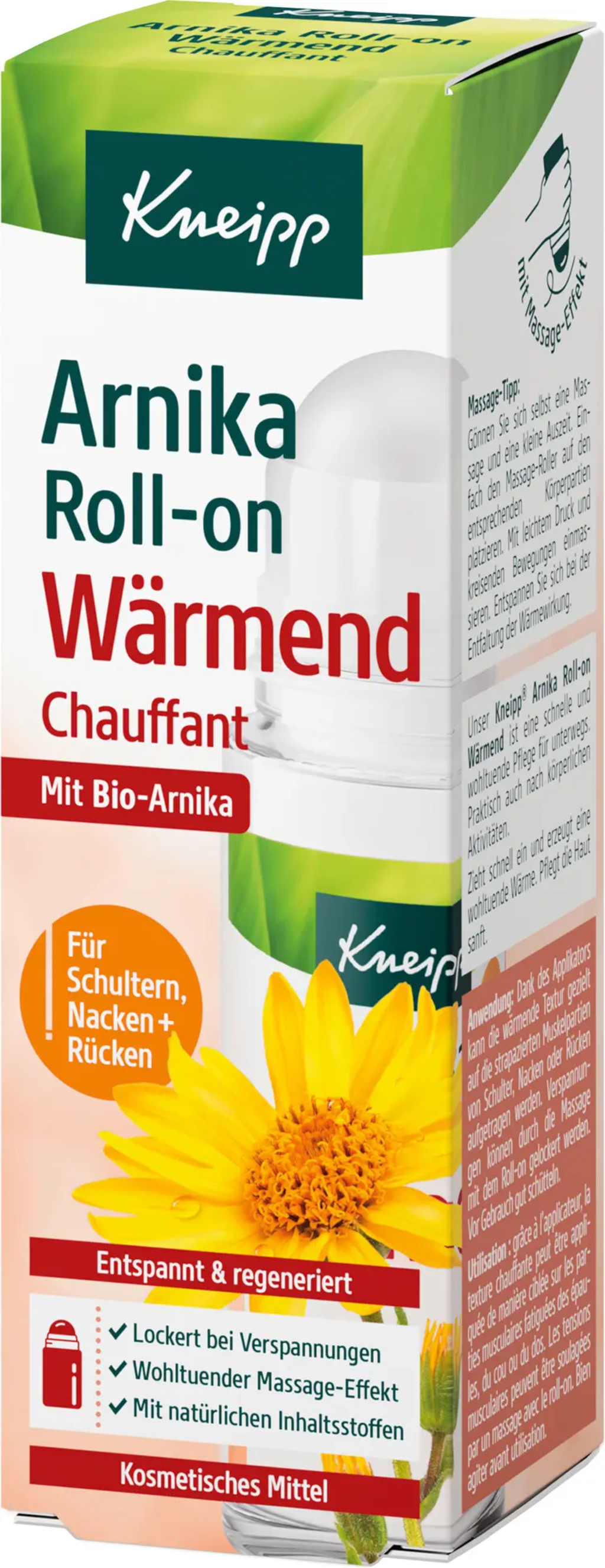 Kneipp Roll-on Chauffant à l'Arnica