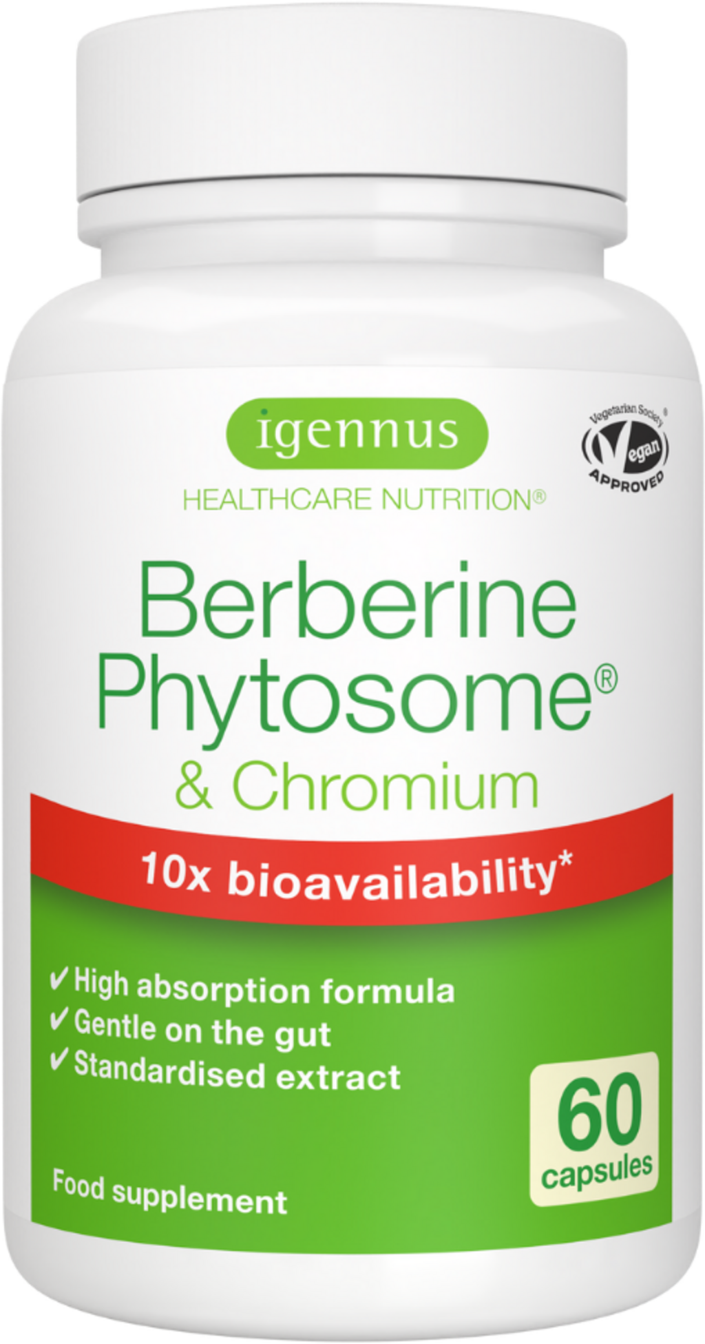 Igennus Berbérine Phytosome® et Chrome