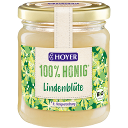 HOYER Miód z kwiatów lipy bio - 250 g