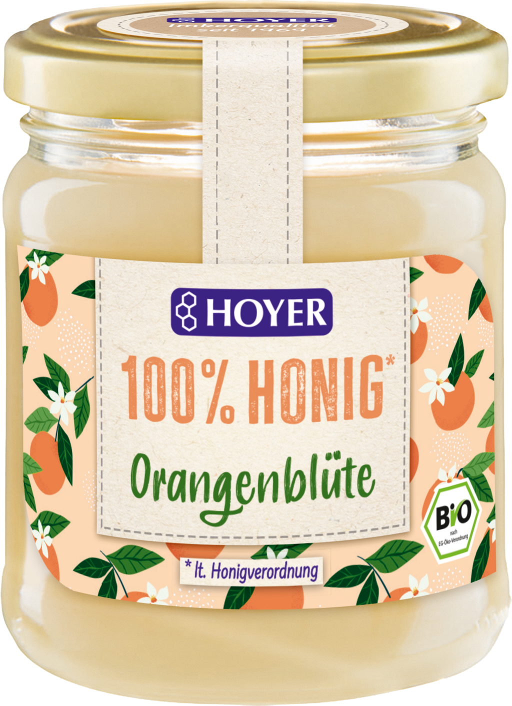 HOYER Orangenblütenhonig Bio - 250 g