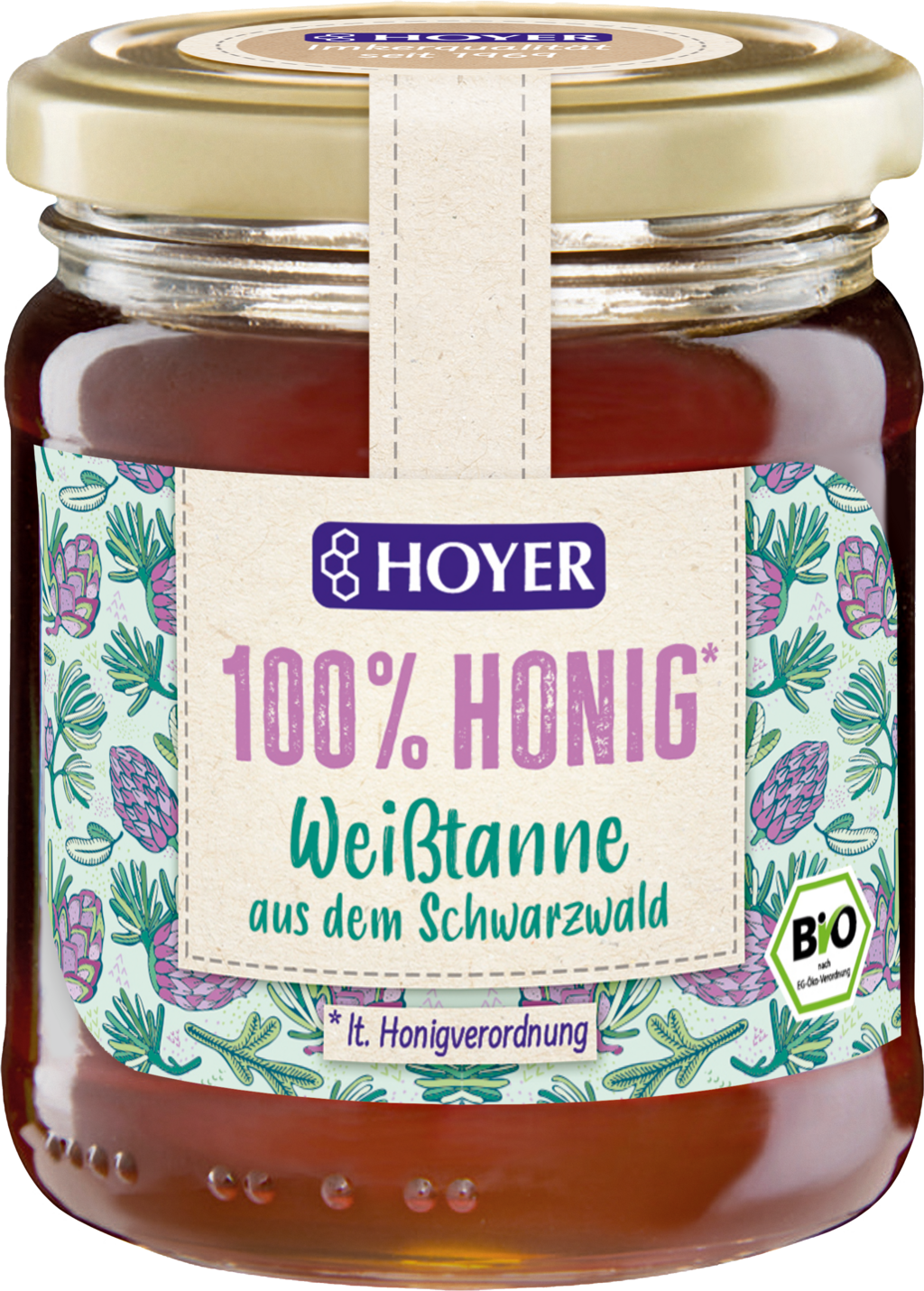 HOYER Ekologisk Honung av silvergran