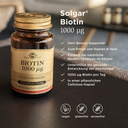 Solgar® Biotin 1000 µg - 50 Kapseln