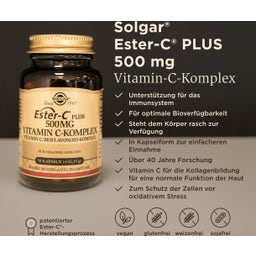 Solgar® Ester-C® Plus 500 mg Vitamin C-Komplex - 50 Kapseln