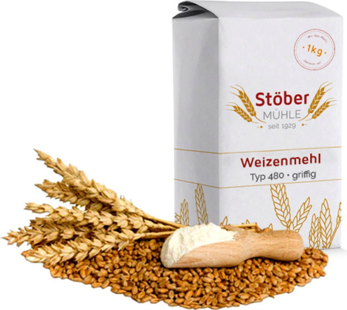 Stöber Mühle GmbH Wheat Flour 480 GRIFFIG (Coarse)