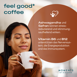 Moments by biogena feel good* coffee - Functional Coffee - 55 g