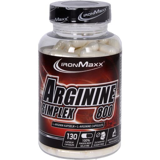 ironMaxx Arginine Simplex 800 - 130 Capsules