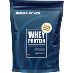 Natural Power Whey Protein 1000 g - Chocolate branco & coco