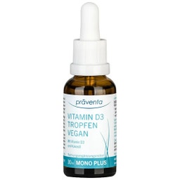 präventa Vitamina D3 Vegan in Gocce - 30 ml