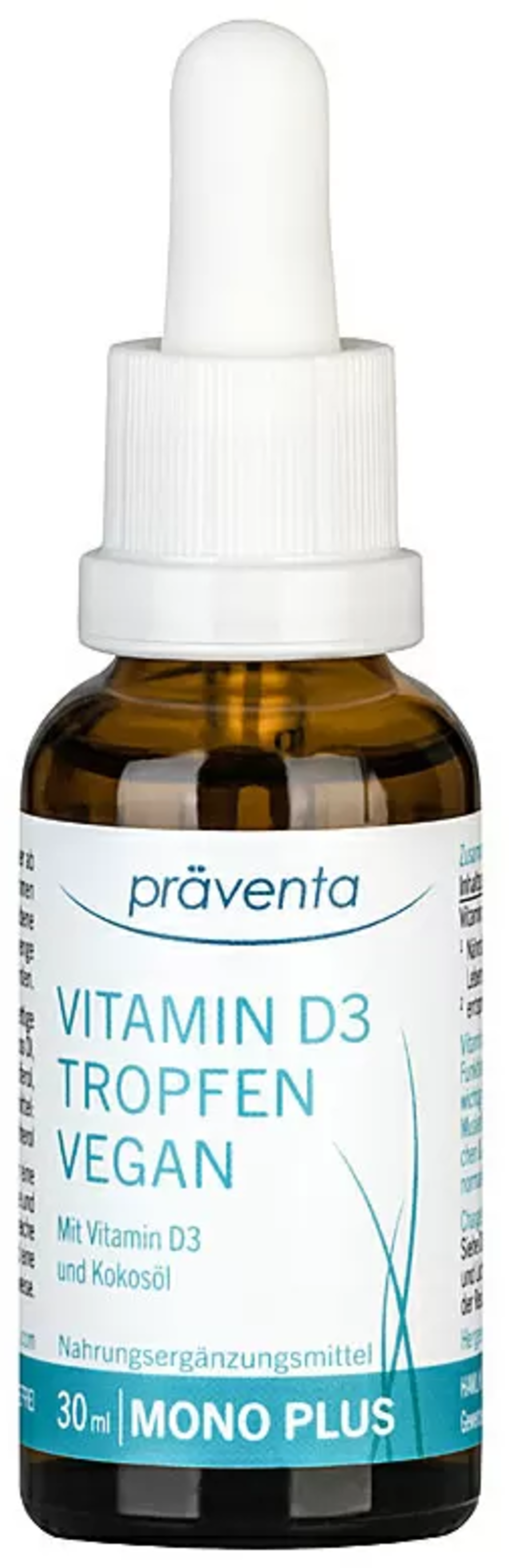 präventa Vegán D3-vitamin Csepp - 30 ml