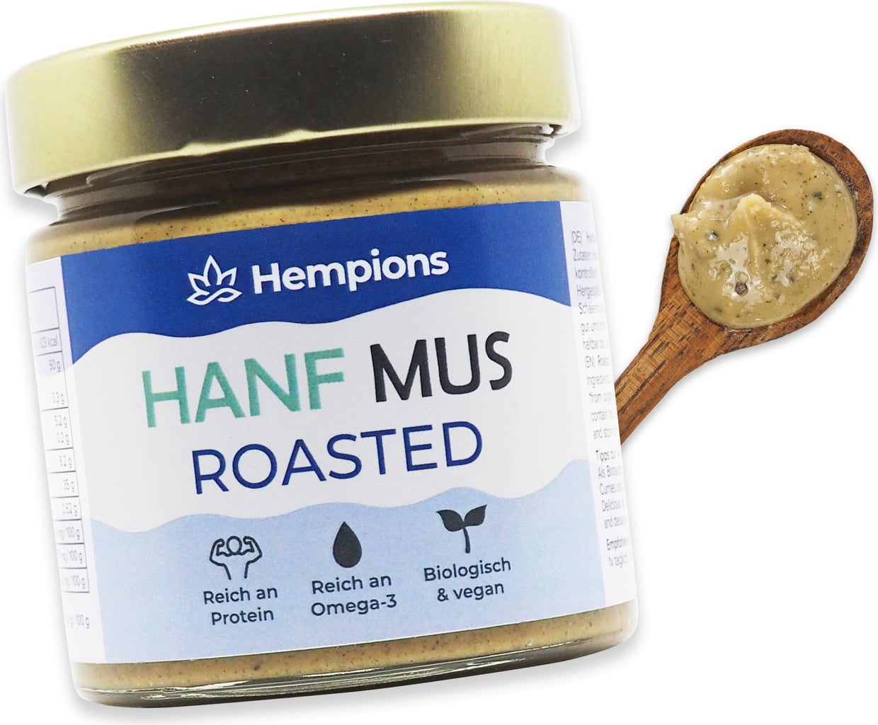 Hempions Bio Hanfmus Roasted - 200 g
