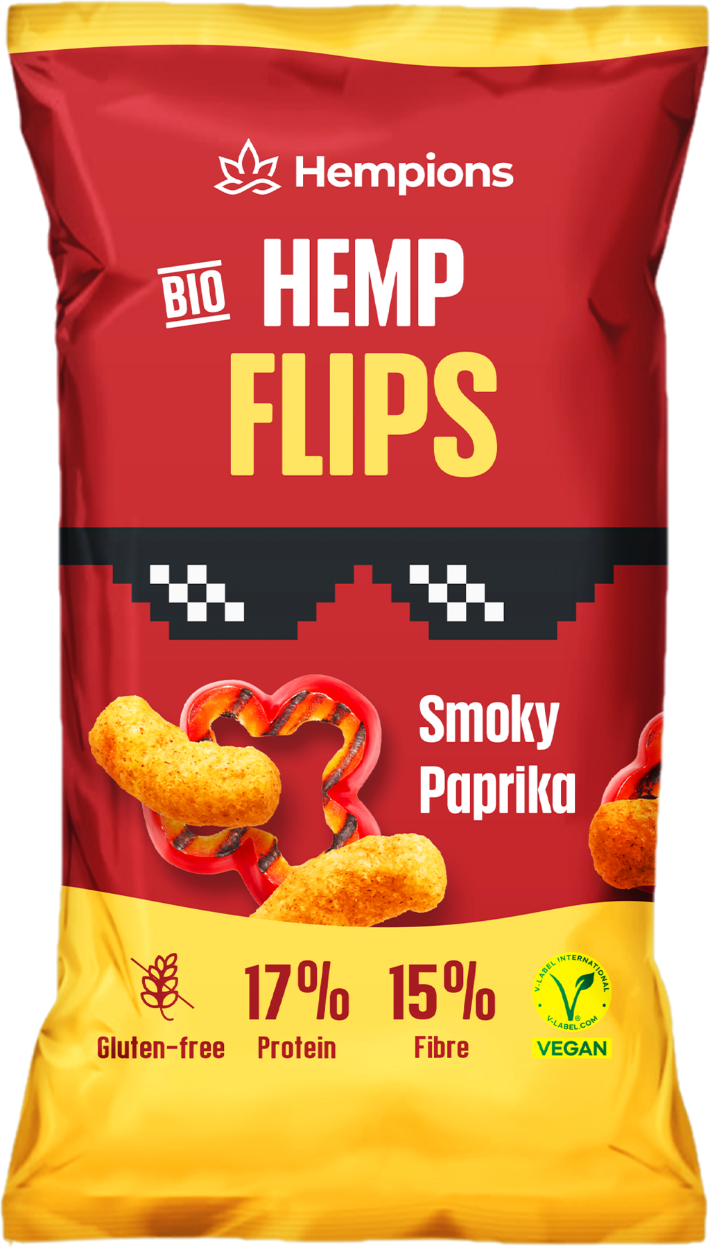 Hempions Bio Hemp Flips Smoky Paprika