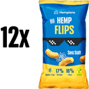 Hempions Bio Hemp Flips Sea Salt - 12 x 70 g