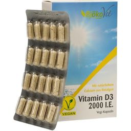 BjökoVit Vitamin D3 2000 I.E. - 60 veg capsules