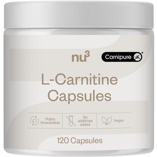 l carnitine 120 capsules nu3 L-Carnitine Capsules, Carnitine Synergy™ | Superior Supplement