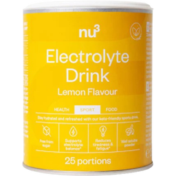 nu3 Electrolyte Drink - Lemon Flavour