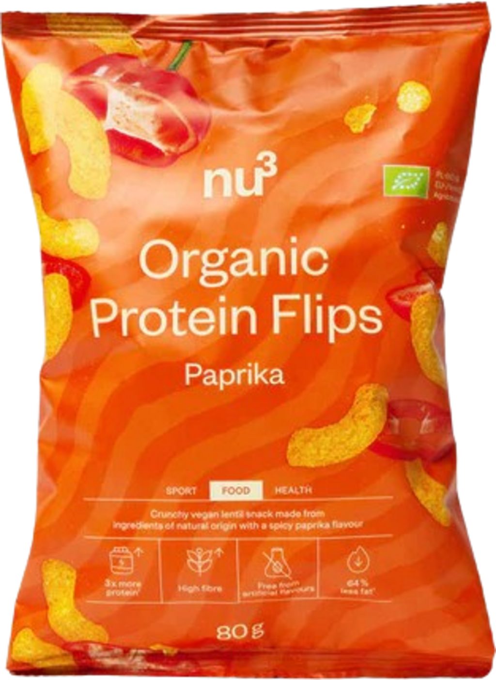 nu3 Bio Protein Flips - Paprika