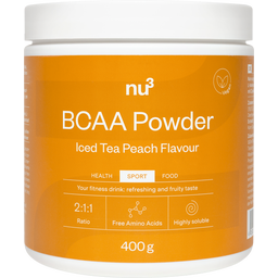 nu3 BCAA Powder - Iced Tea Peach