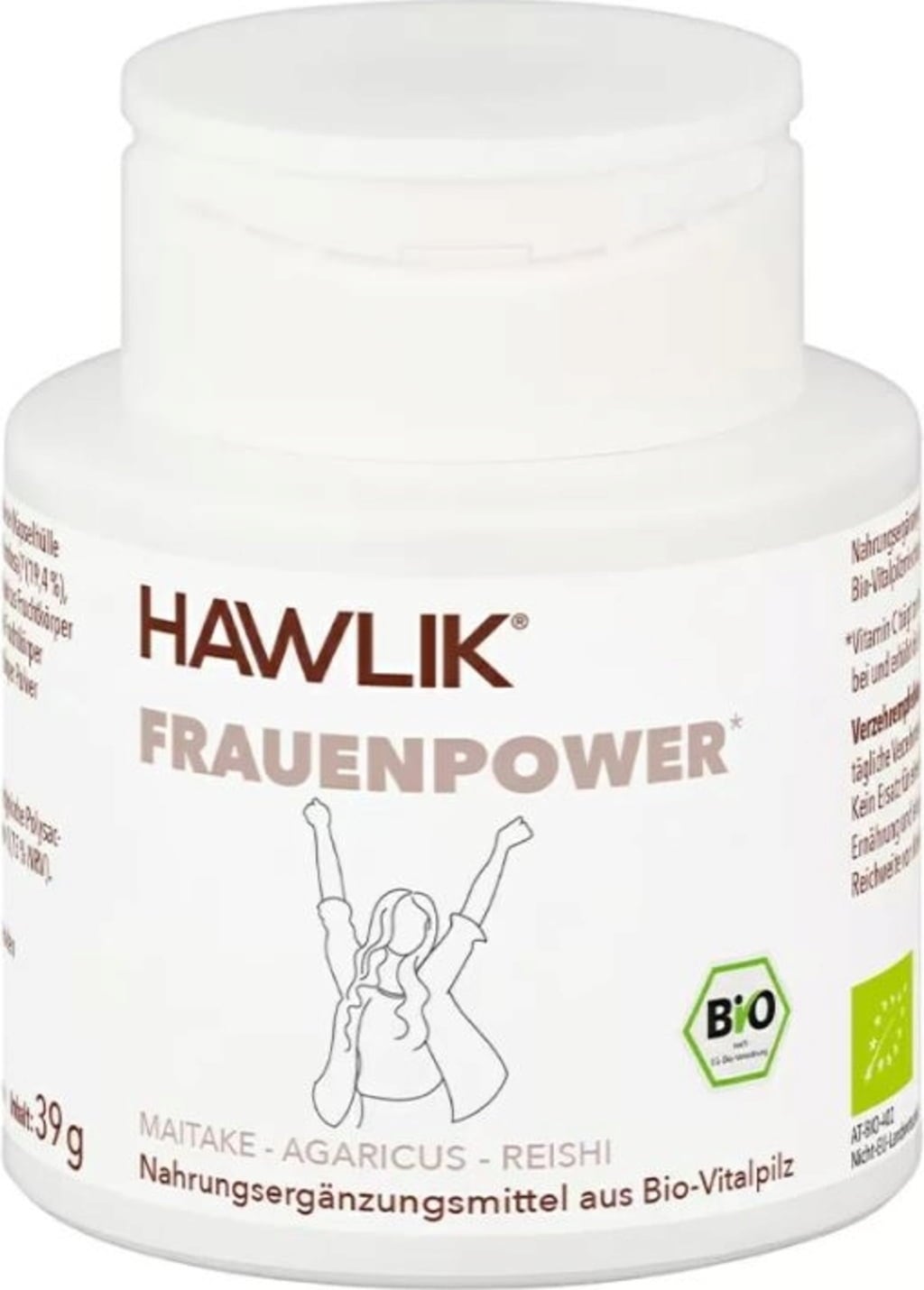 Hawlik Frauenpower Vitalpilzmischung Bio - 90 Kapseln