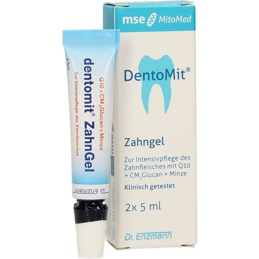 Life Light DENTOMIT ® żel do czyszczenia zębówQ10 - 2 x 5 ml