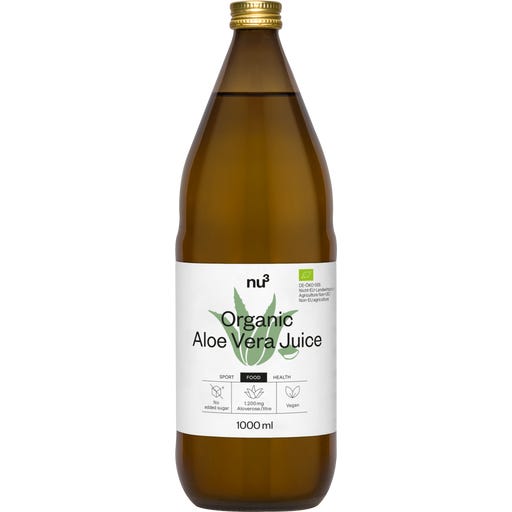nu3 Organic Aloe Vera Juice, 1.000 ml