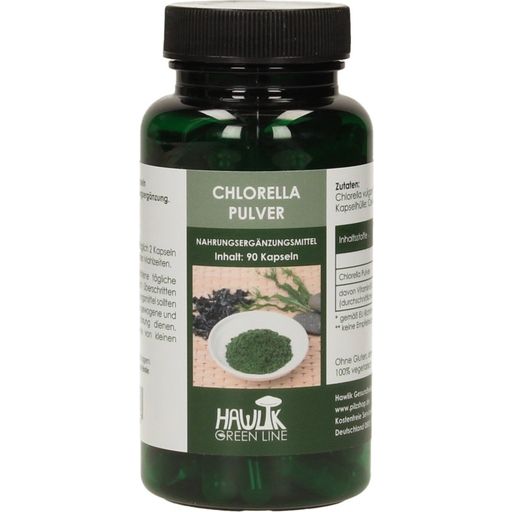 Hawlik Chlorella Powder Capsules - 90 Capsules