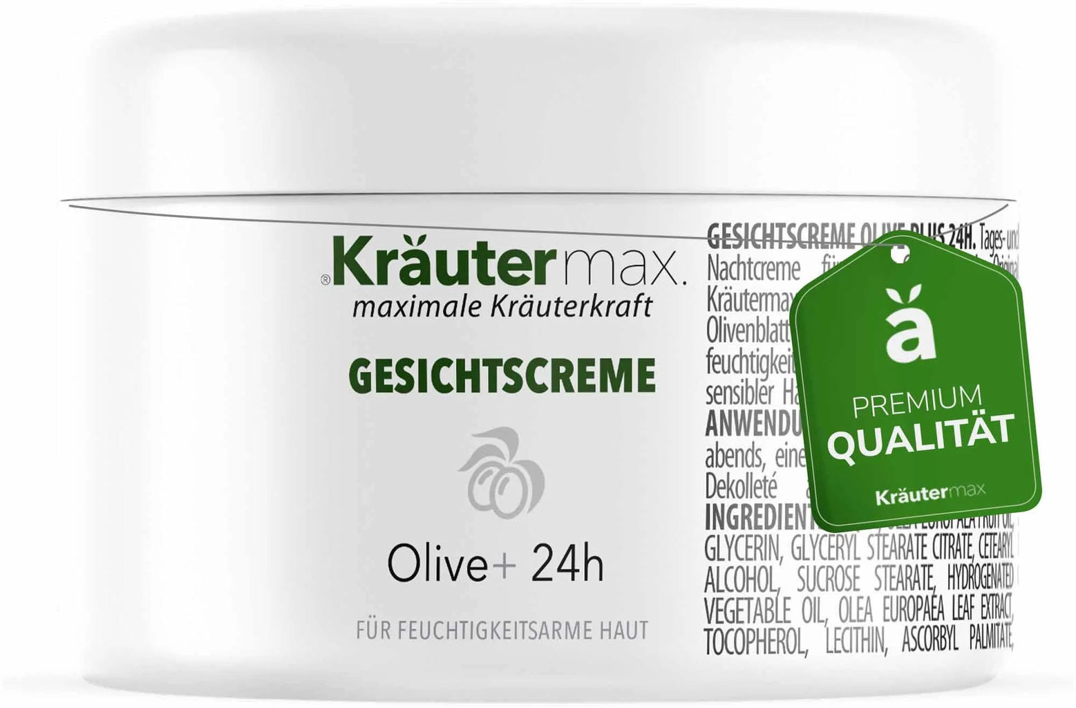 Kräutermax Ansiktskräm Oliv+