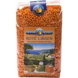 BioKing Luomu punaiset linssit - 500 g